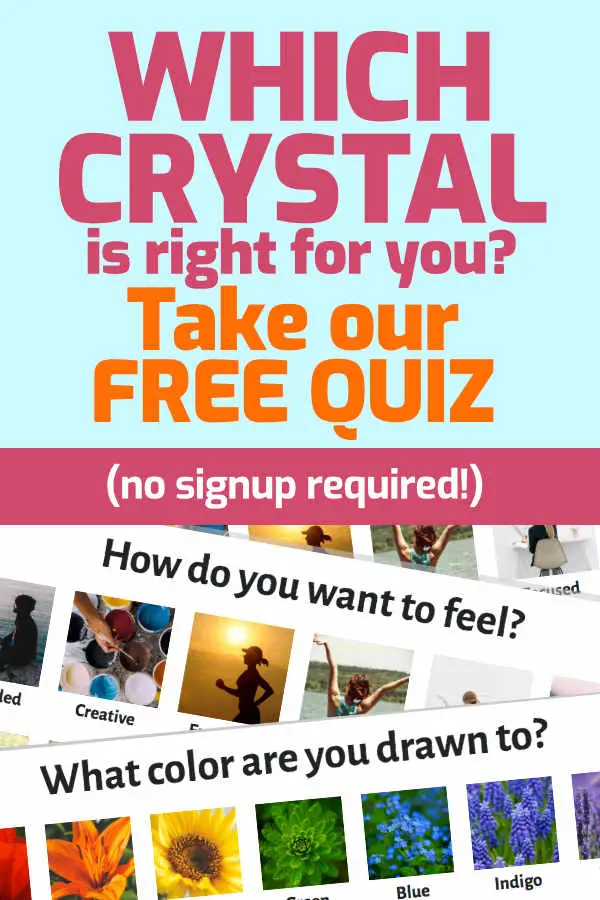 Free Quiz Which Crystal is Right For Me? Crystal Curious